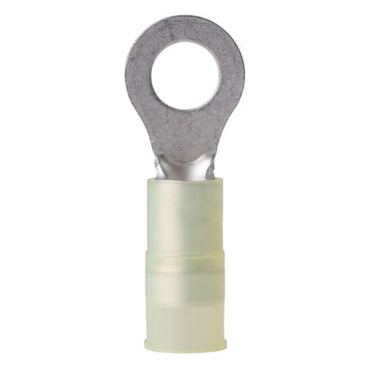 Ancor Yellow Ring Terminal 6.4mm ID (3mm² - 5mm² / 25 Pack)