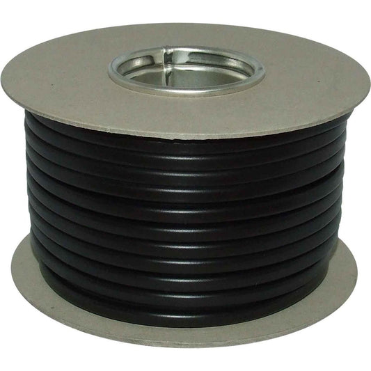 Oceanflex Flat 2 Core 1.5mm&sup2; Tinned Black Thin Wall Cable (100m) 8-08177T-BK