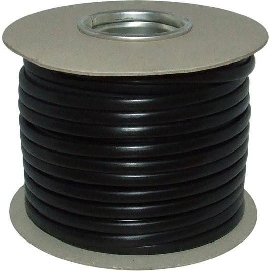 Oceanflex Flat 2 Core 2.5mm&sup2; Tinned Black Thin Wall Cable (30m) 8-08193T-BK