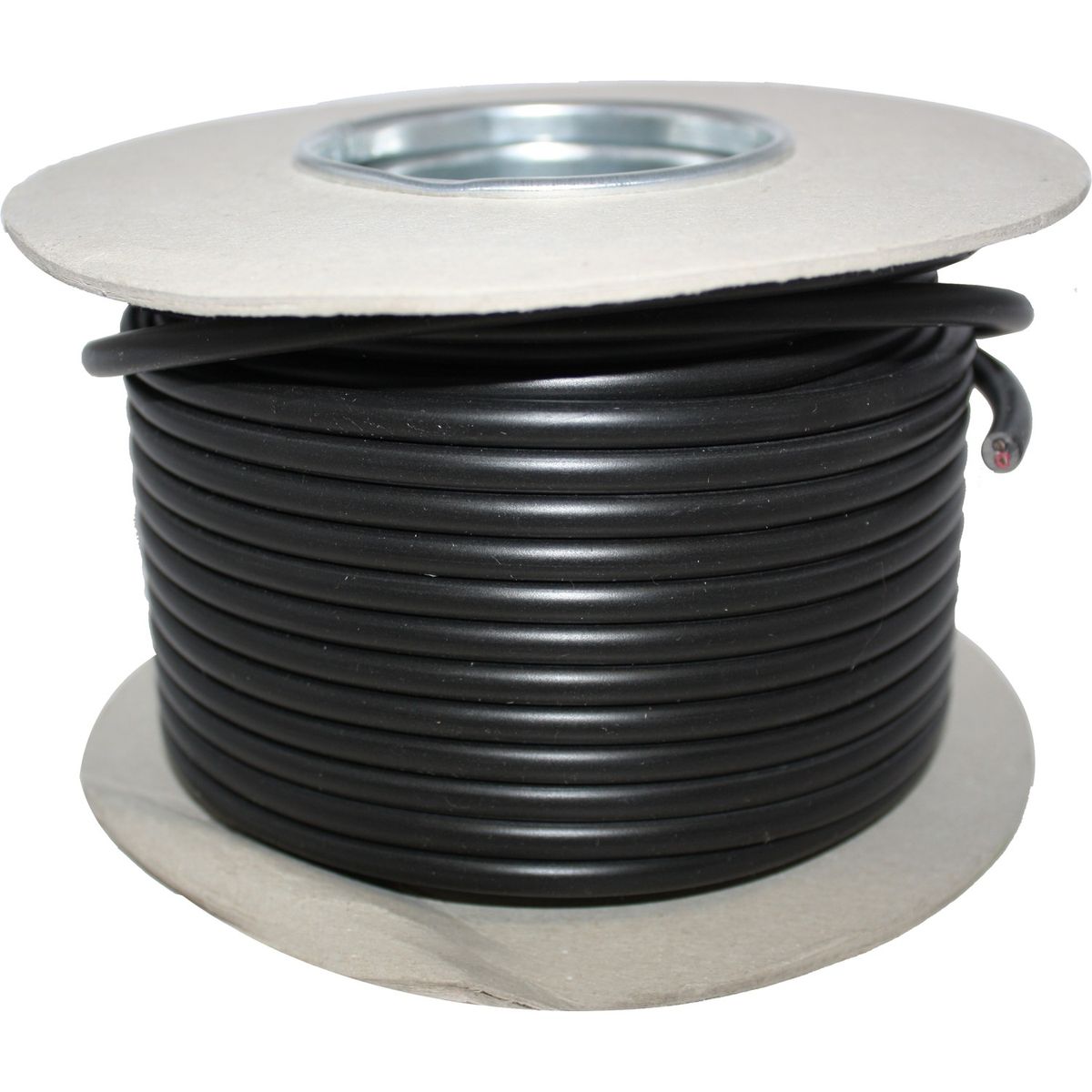 Oceanflex Round 2 Core 1.5mm&sup2; Tinned Black Thin Wall Cable (30m) 8-08253T-BK