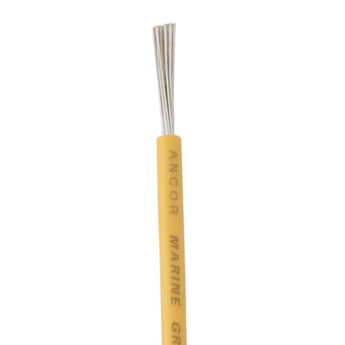 Ancor 1 Core 1mm² Tinned Yellow Thin Wall Cable (75m)