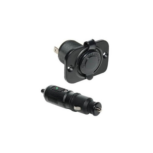 Blue Sea Plug and Dashboard Socket Kit (12V DC)