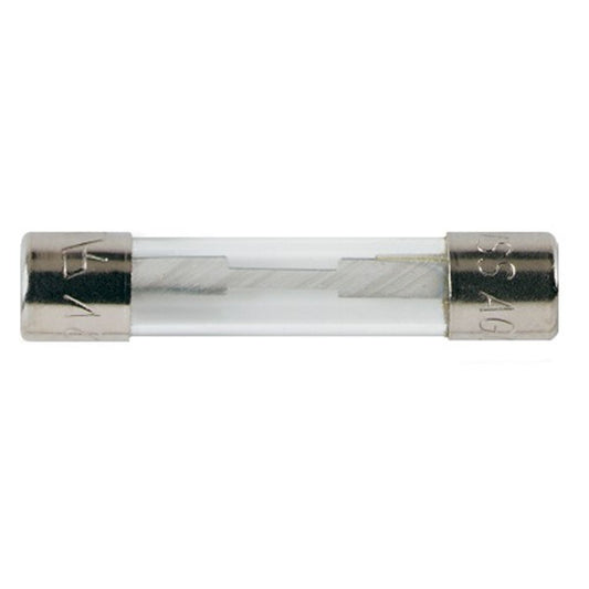 Blue Sea AGC Glass Fuse (1 Amp / 6.3 x 32mm / Pack of 5)
