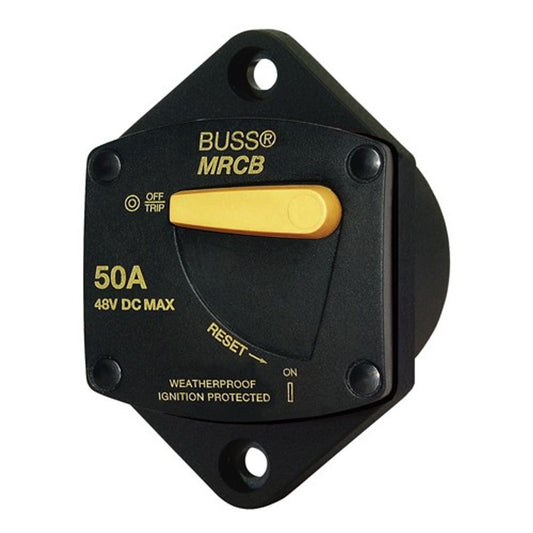 Blue Sea 187 Panel Mount Circuit Breaker (50A)