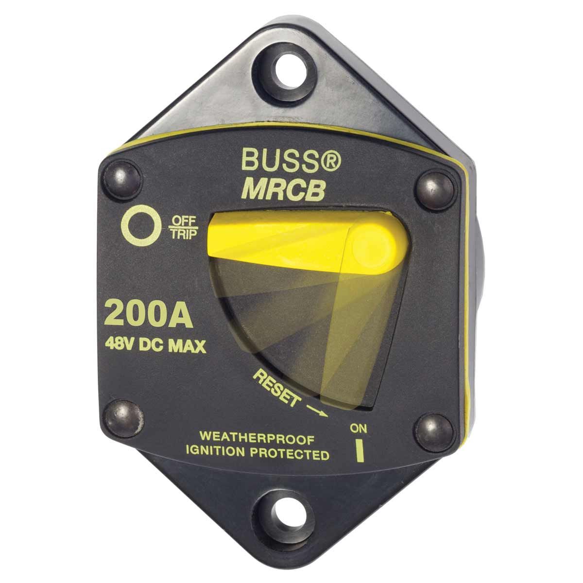 Blue Sea 187 Panel Mount Circuit Breaker (200A)