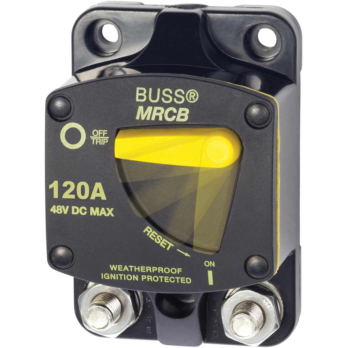 Blue Sea 187 Surface Mount Circuit Breaker (120A)