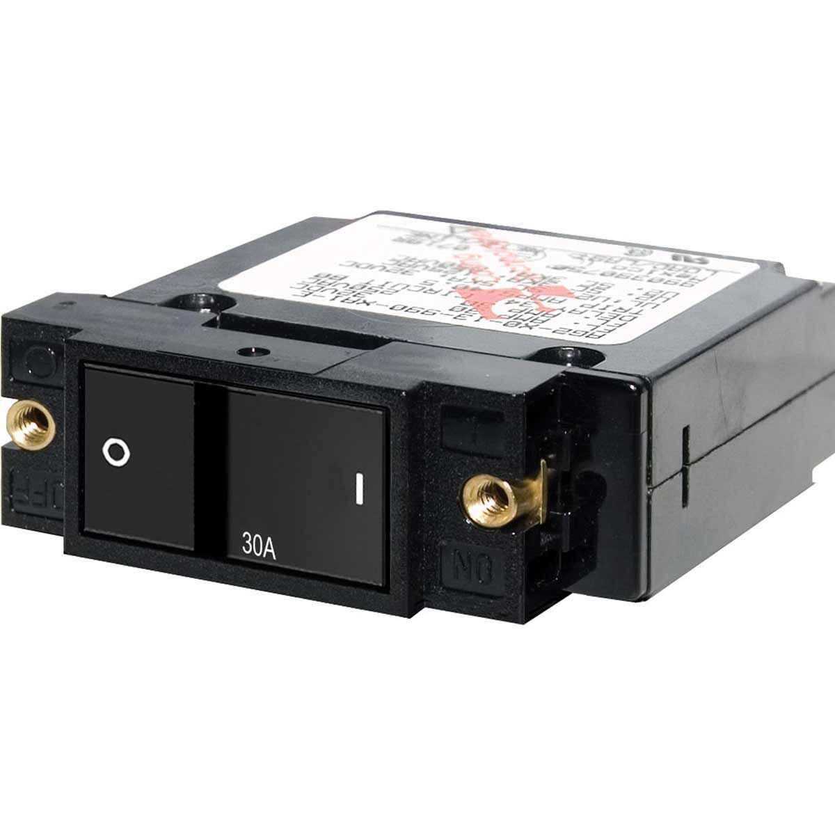 Blue Sea A Series Flat Circuit Breaker Switch (30A / Single Pole)