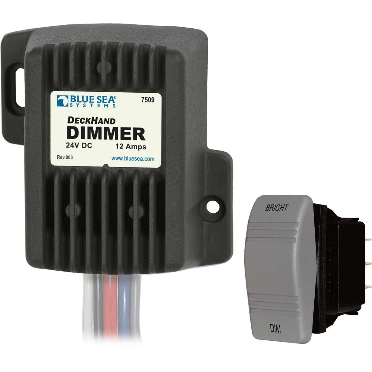 Blue Sea Deckhand Dimmer (24V DC / 12A) 8-27509