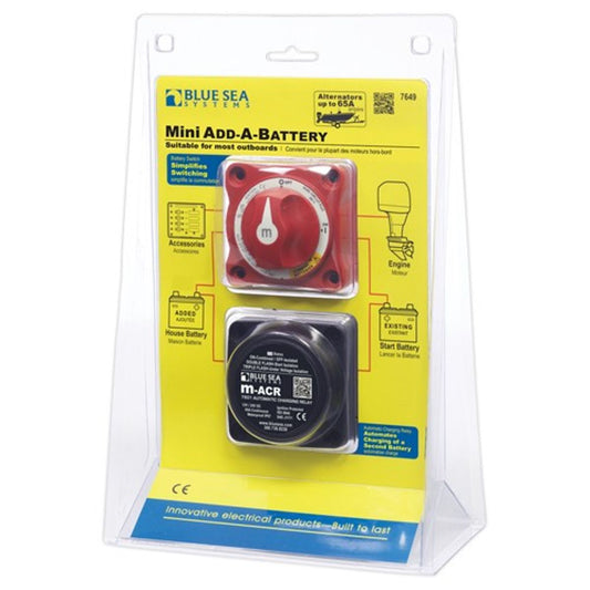 Blue Sea Mini Add A Battery Kit (65A)