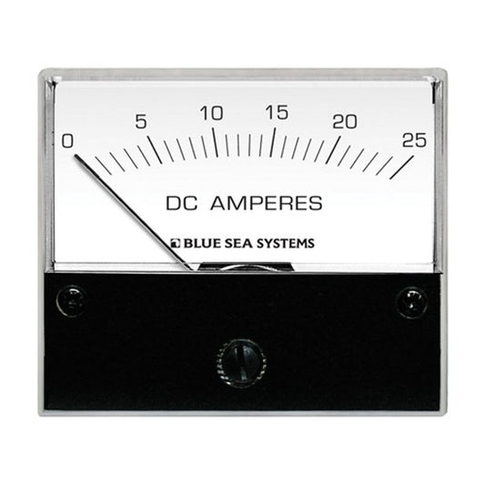 Blue Sea Ammeter Analogue (0-25 Amps) 8-28005