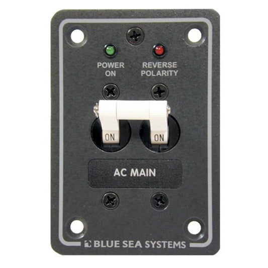 Blue Sea AC Main Circuit Breaker Panel Double Pole (230V / 16A)