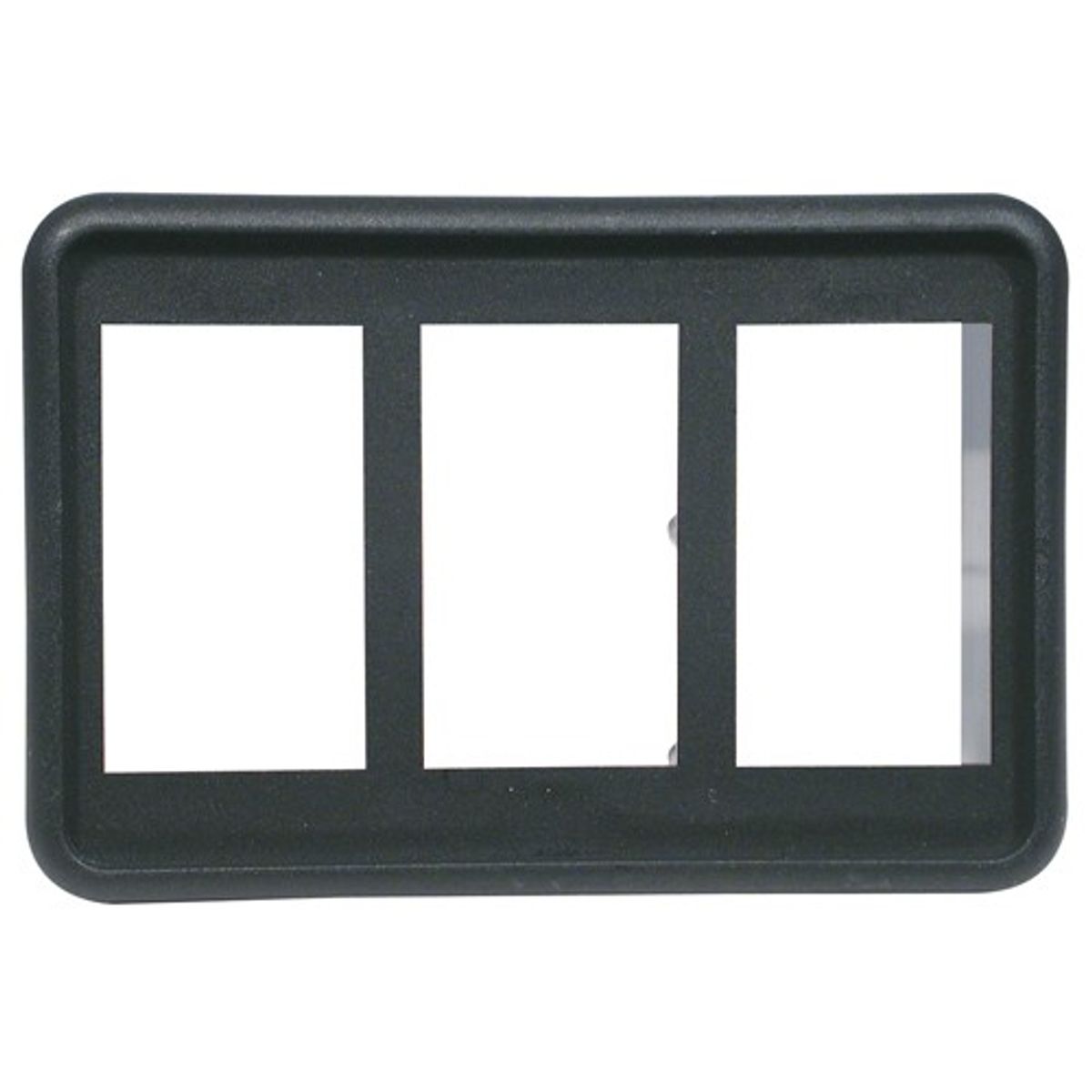 Blue Sea Contura Switch 3 Position Mounting Panel in Black