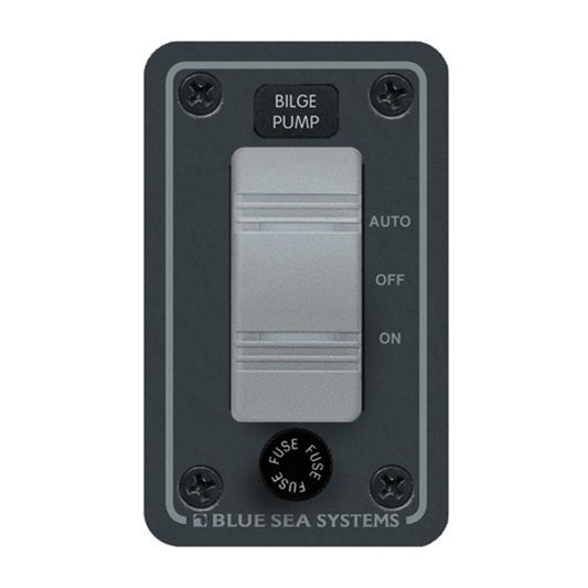 Blue Sea Contura Bilge Pump Control Panel (12V / 24V / IP66) 8-28263