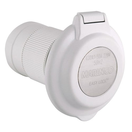 Marinco Contoured Shore Power Inlet Socket with Easy Lock (32A / 230V) 8-45052