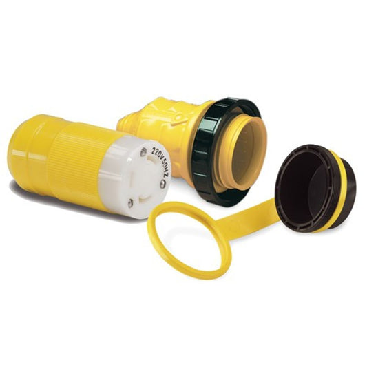 Marinco Shore Power Female Connector Kit with Cover & Cap (32A / 230V) 8-45056