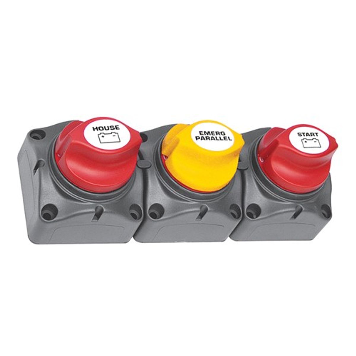 BEP Battery Distribution Cluster (2 Batteries / Horizontal)