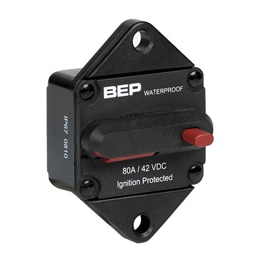 BEP Panel Mount Thermal Circuit Breaker (100A / Single Pole)