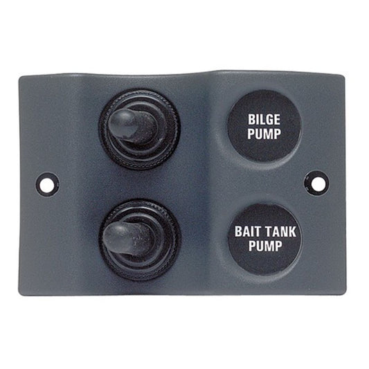 BEP 2-Way Waterproof Micro Switch Panel (2x On/Off)