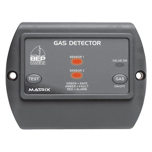 BEP Gas Detector with 1 Sensor & Solenoid Output (12V / 24V) 8-94001