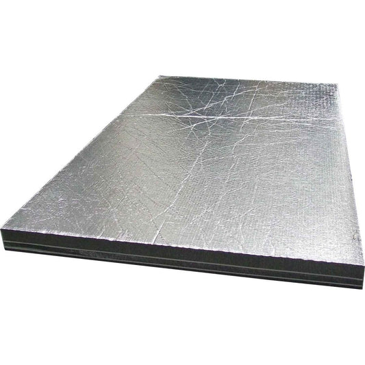 Siderise 45mm Soundproofing with Polymeric Barrier & Silver Foil (x1) 801534-1