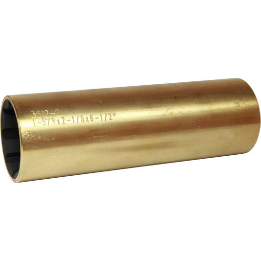 Exalto Brass Shaft Bearing (1-5/8" Shaft, 2-1/8" OD, 6-1/2" Long) 809025