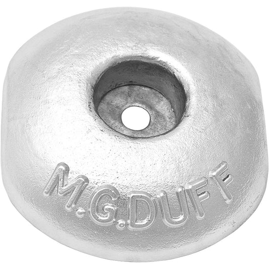MG Duff ZD58 Disc Shaped Zinc Hull Anode for Salt Waters (2.2kg) 812014