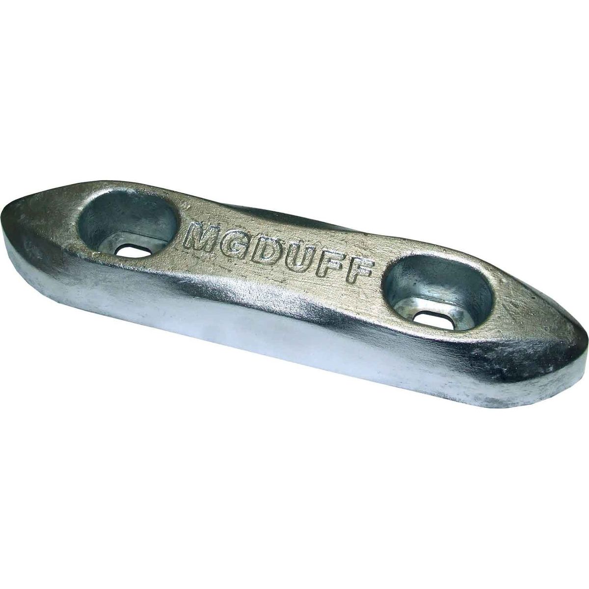 MG Duff ZD72B Straight Zinc Hull Anode for Salt Waters (12.0kg / Bolt) 812019