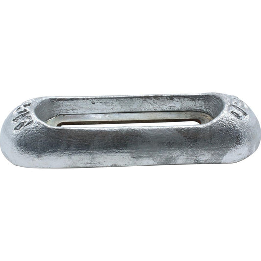 MG Duff ZD76 Euro Straight Zinc Hull Anode for Salt Waters (1.2kg) 812026