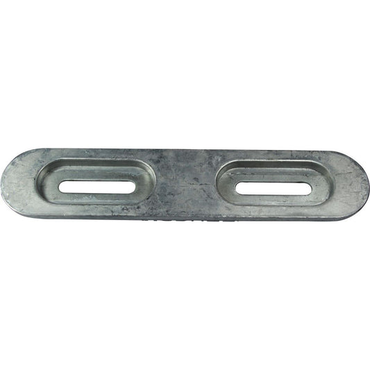 MG Duff ZD77 Euro Straight Zinc Hull Anode for Salt Waters (2.4kg) 812027