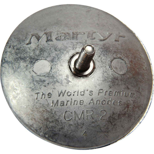 MG Duff ZD59 Pair of Zinc Hull Anodes (Disc Shaped / Bolt On) 812031