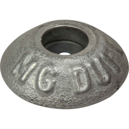 MG Duff MD56 Disc Shaped Magnesium Hull Anode for Fresh Waters 0.25kg 812112