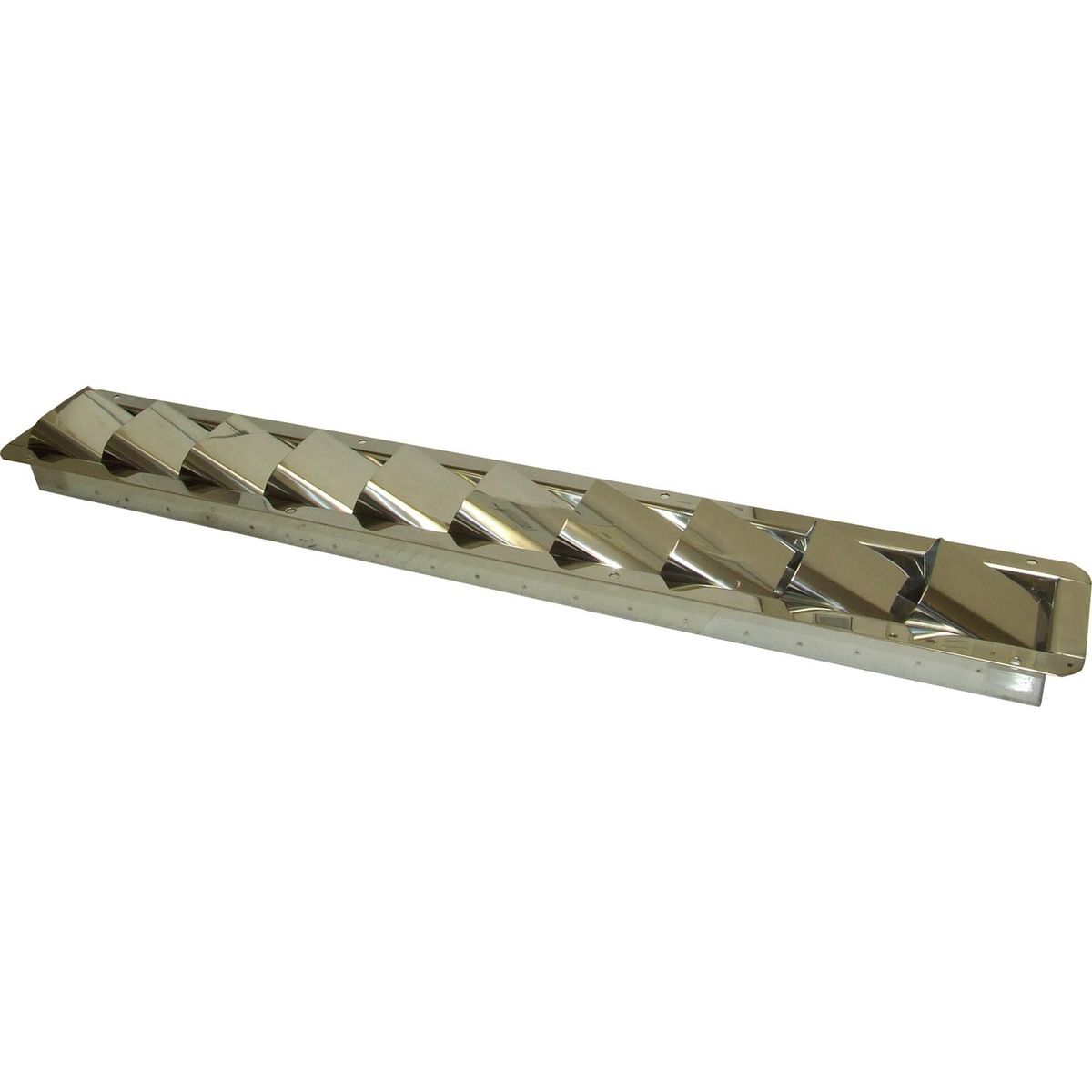 Osculati Stainless Steel Louvered Air Vent (76mm x 525mm) 813516