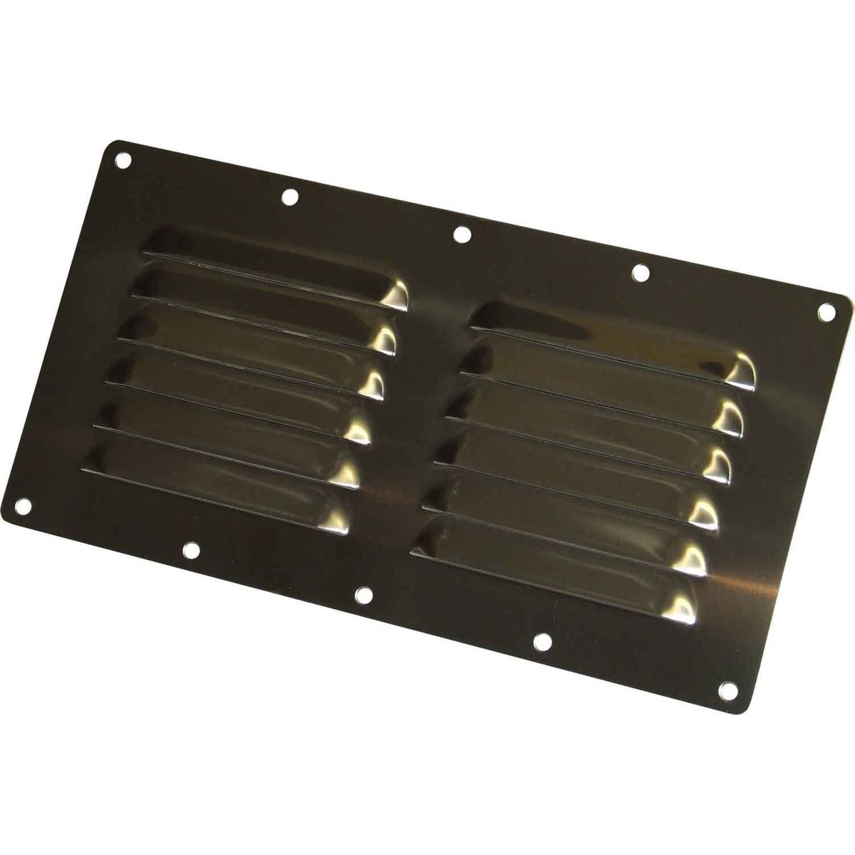 Osculati Stainless Steel Louvered Air Vent (230mm x 118mm) 813583