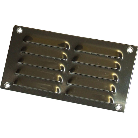 Osculati Stainless Steel Air Vent with Fly screen (152mm x 76mm) 813595
