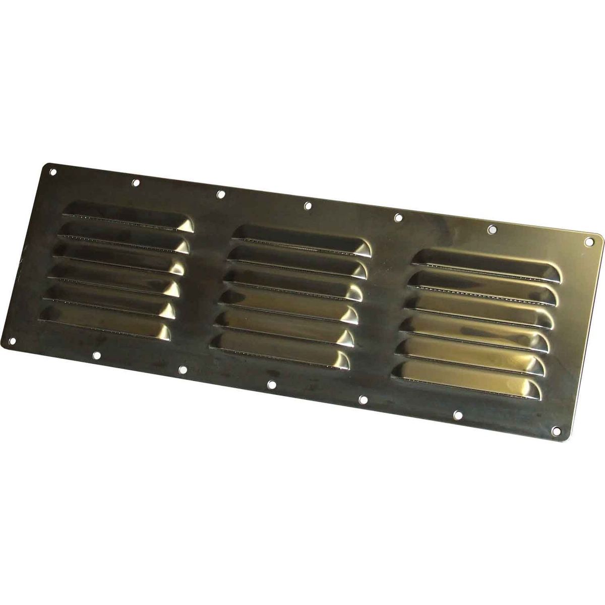 Osculati Stainless Steel Air Vent with Fly screen (340mm x 116mm) 813597