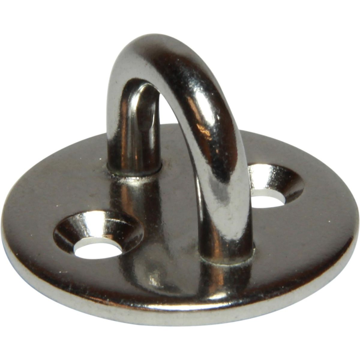 Osculati Stainless Steel Eye Plate (33mm Diameter Base / 2 Bolts) 813633