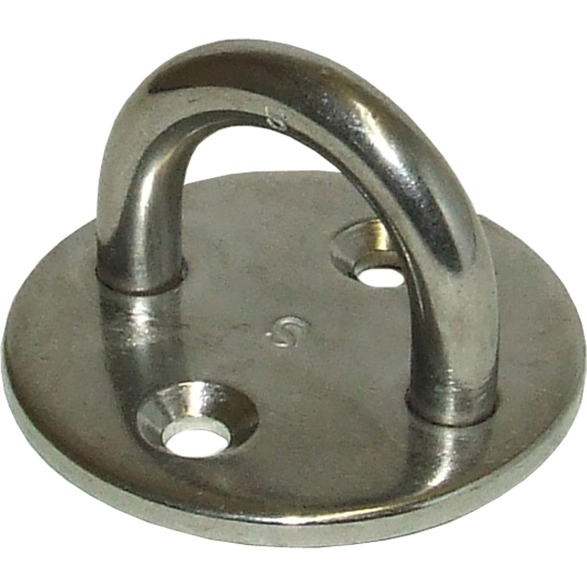 Osculati Stainless Steel Eye Plate (40mm Diameter Base / 2 Bolts) 813634