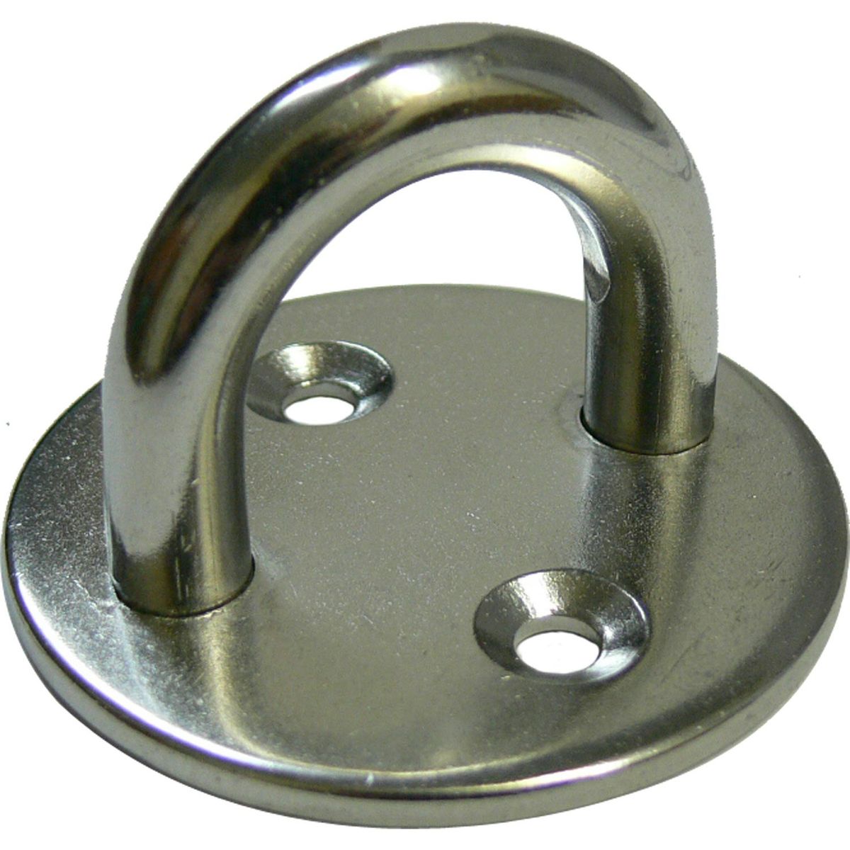 Osculati Stainless Steel Eye Plate (50mm Diameter Base / 2 Bolts) 813635