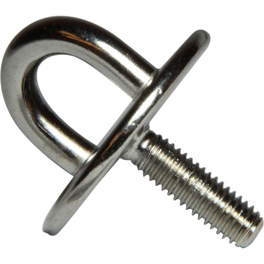 Osculati Stainless Steel Eye Plate (32mm Diameter Base / M6 Screw) 813681