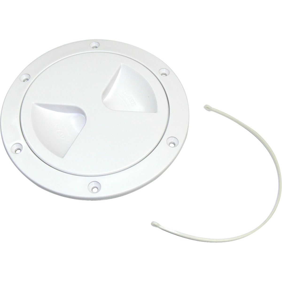 Osculati Plastic Watertight Inspection Cover (White / 102mm Opening) 814214