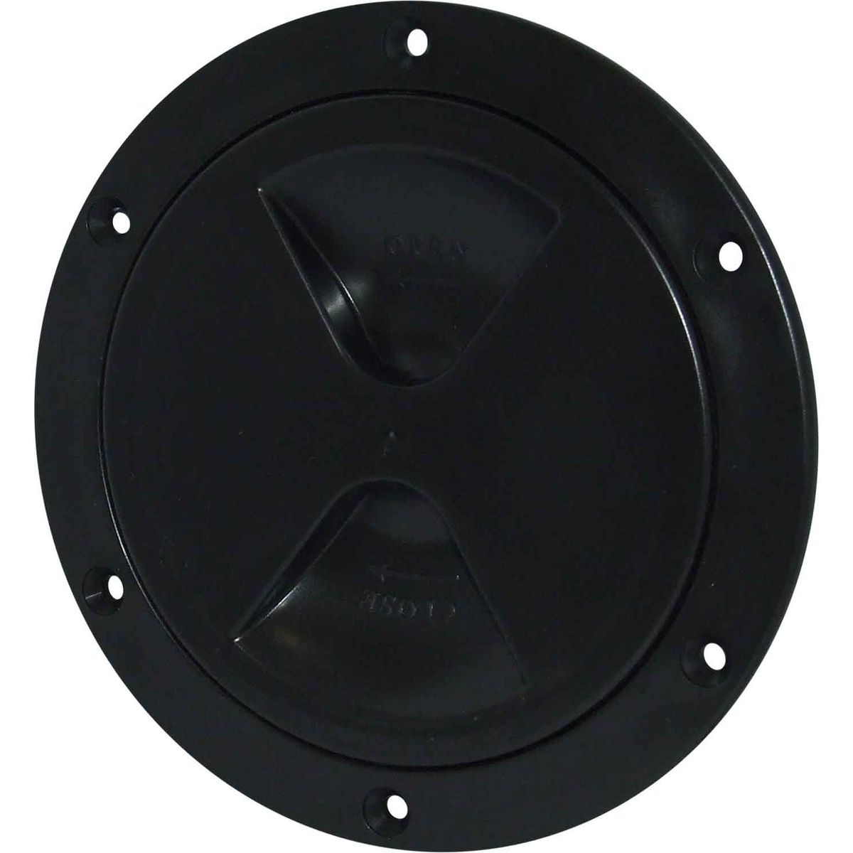Osculati Plastic Watertight Inspection Cover (Black / 102mm Opening) 814224