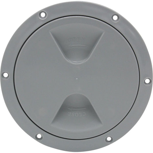 Osculati Plastic Watertight Inspection Cover (Grey / 125mm Opening) 814245