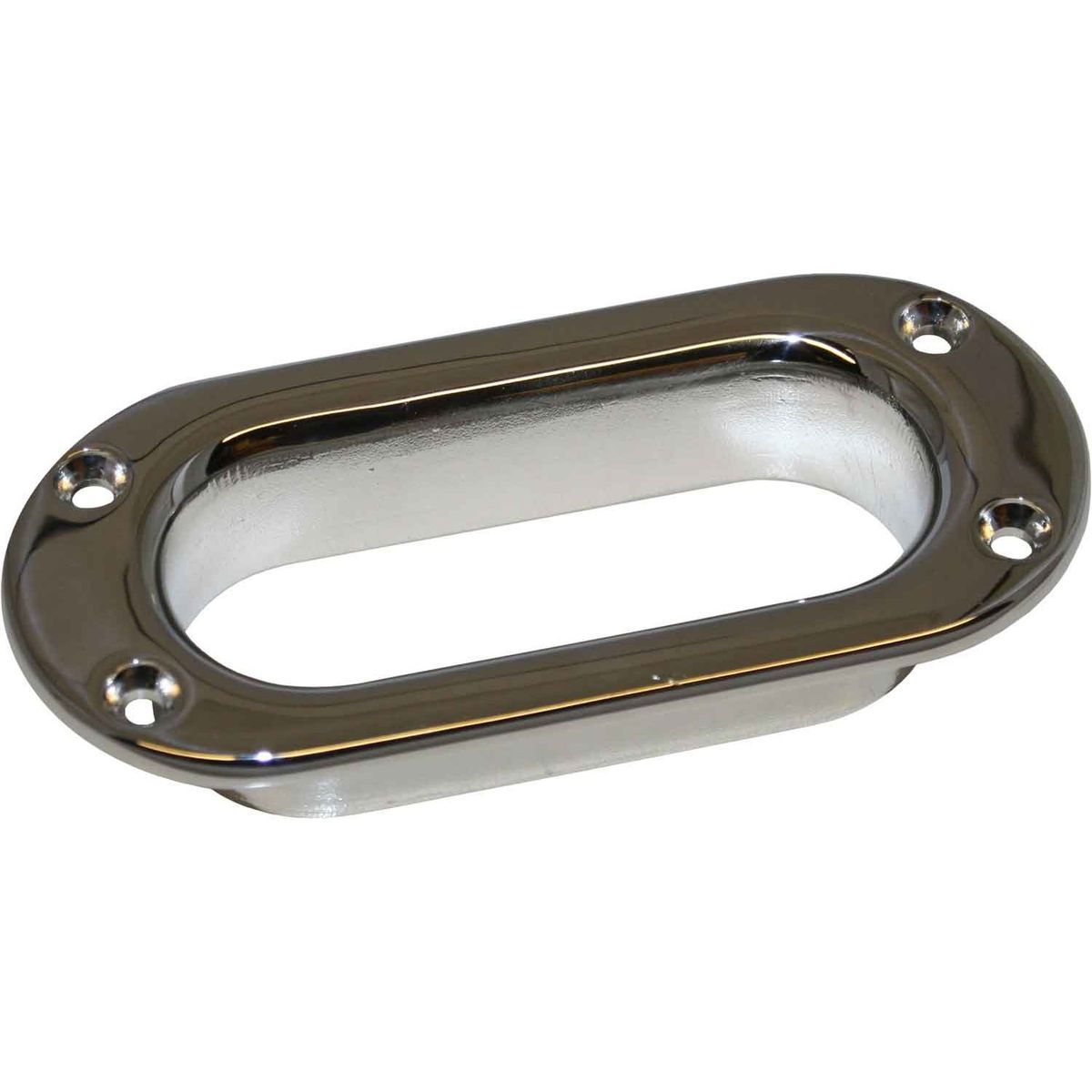 Osculati Stainless Steel Oval Hawsehole (140mm x 63mm) 821304