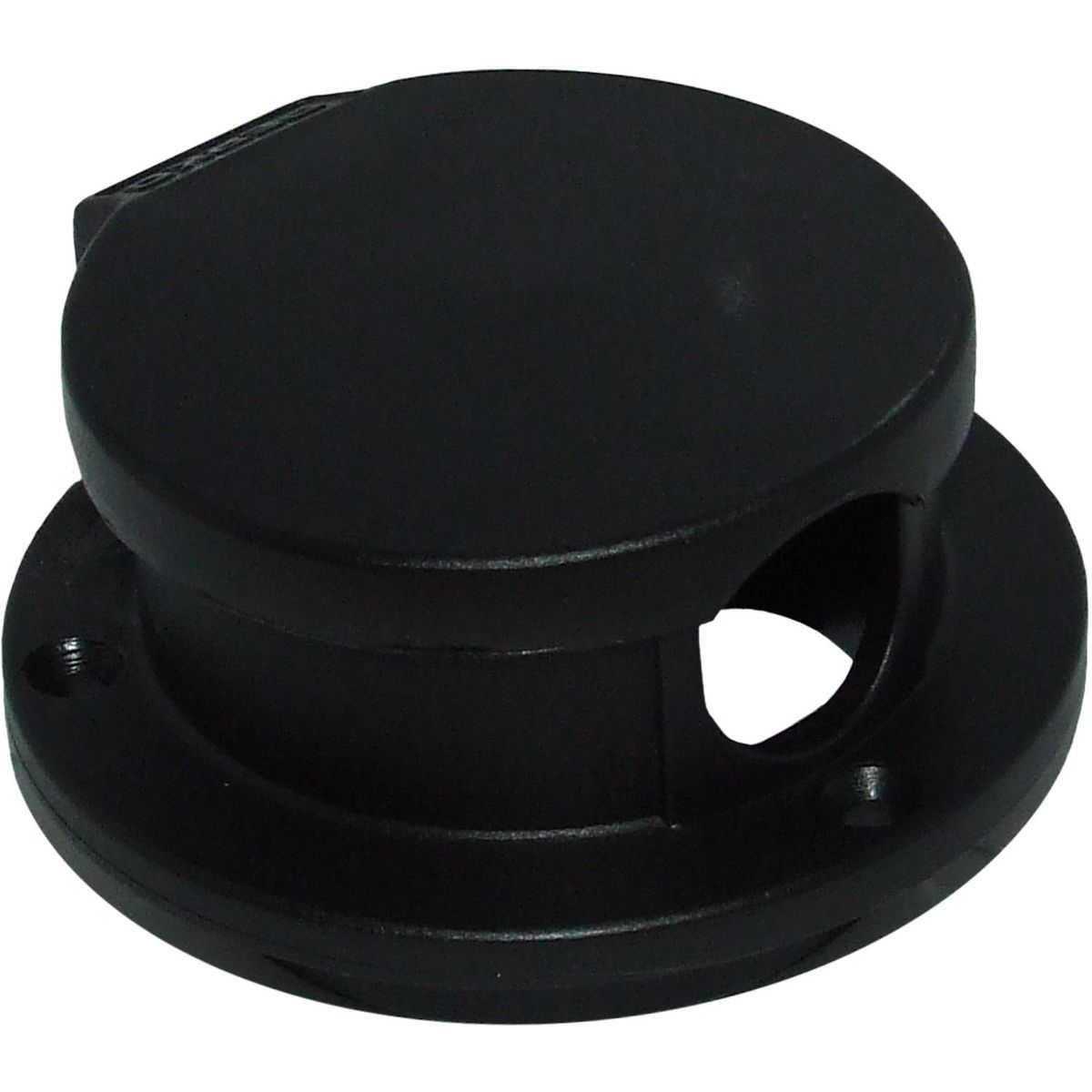 Perko 1057 Rope Deck Pipe (Black Plastic) 827571