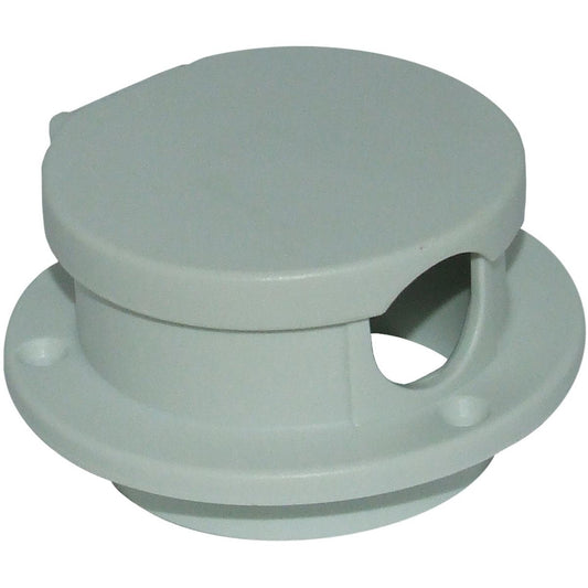 Perko 1057 Rope Deck Pipe (White Plastic) 827572