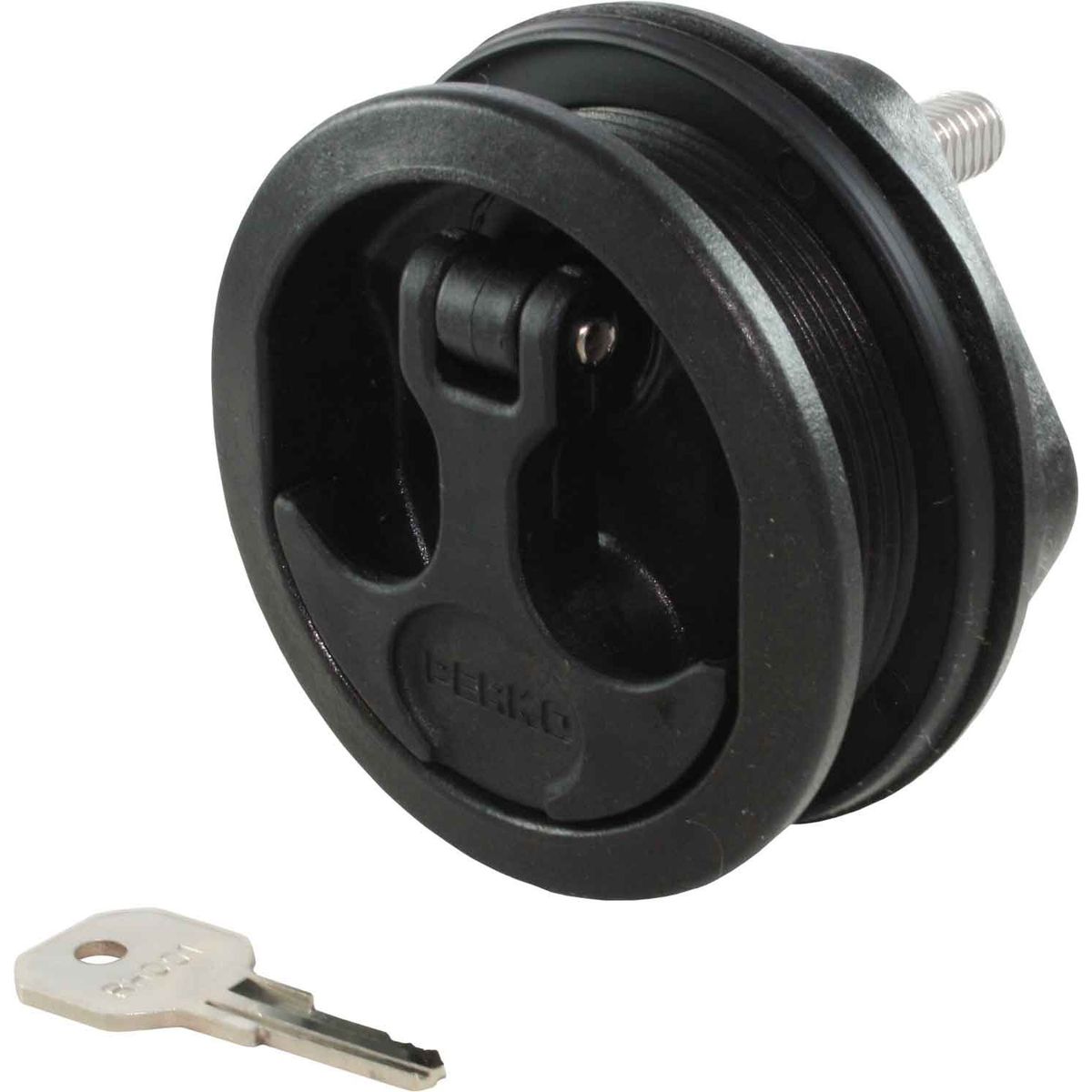 Perko 1091 Surface Mount Locking Latch (Black / Black Handle) 827913