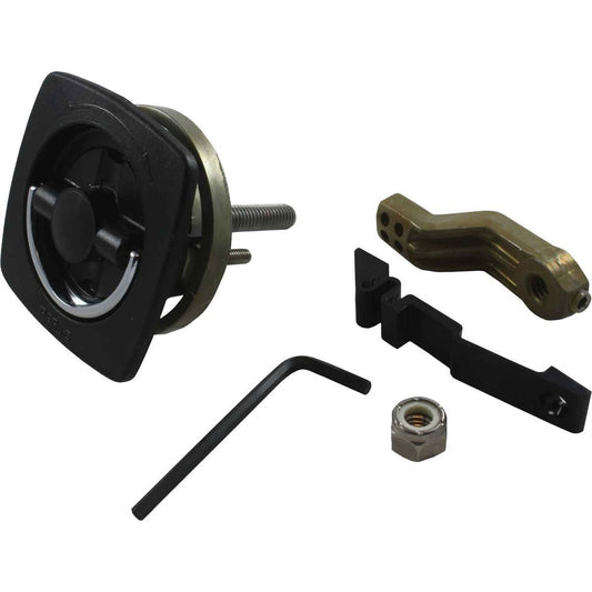 Perko 0932 Flush Latch (With Number 1 Cam Bar / Black) 827965
