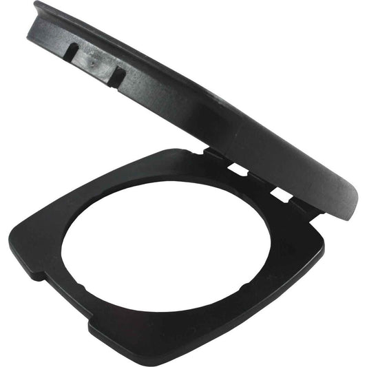 Perko 1089 Flush Latch Cover (70mm x 83mm / Black) 827969