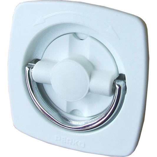 Perko 0932 Flush Latch (With Number 1 Cam Bar / White) 827975