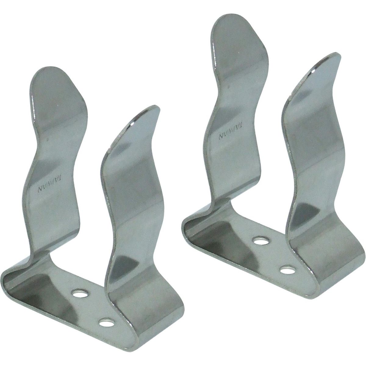 Osculati Stainless Steel Pole Clips (25mm - 32mm / Per Pair) 831021